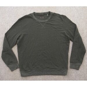 ATM Anthony Thomas Melillo Sweatshirt Mens Large Gray French Terry Cloth Crew